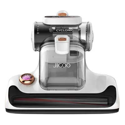 JIGOO T600 nettoyeur d&#39;acariens intelligent à double tasse prise ue blanc