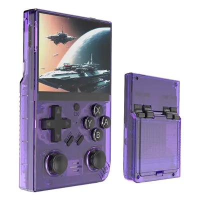 Console de jeu portable R35 Plus 64 Go violet