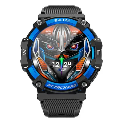 LOKMAT ATTACK 2 Pro Montre Connectée 1.39&#39;&#39; TFT LCD Bleu