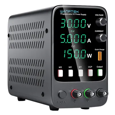 Wanptek APS305H Alimentation CC régulée programmable Prise américaine noire