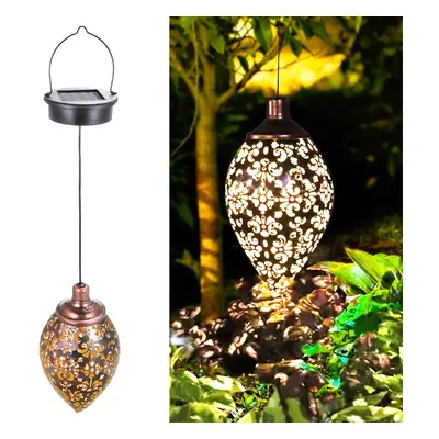 Lanterne solaire lumière jardin suspendu extérieur lumières lampe en métal pour décor de Patio m