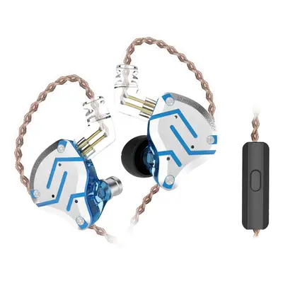 KZ ZS10 Pro Écouteur filaire 4BA + 1DD Technologie hybride Casque de jeu HiFi basse avec micro -