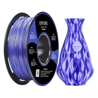 Filament PLA ERYONE Galaxy Sparkly Glitter pour imprimante 3D, tolérance 1,75 mm, 0,03 mm, 1 kg 