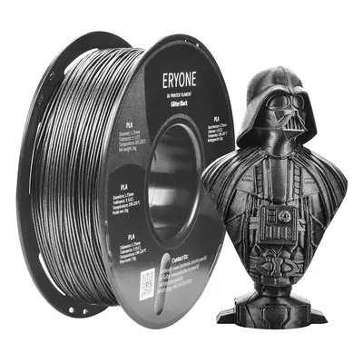 Filament PLA ERYONE Galaxy Sparkly Glitter pour imprimante 3D, tolérance 1,75 mm, 0,03 mm, 1 kg 