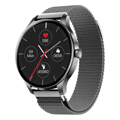 SENBONO NY20 Smartwatch Rond Plein Écran Tactile Montre de Sport Étanche Fitness Tracker pour iO