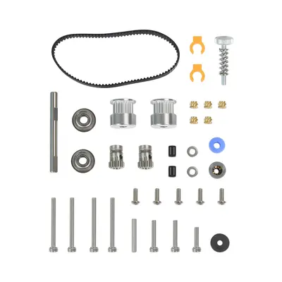 Deux arbres VORON M4 extrudeuse double ensemble de remplacement Kit complet de pièces d&#39;impr