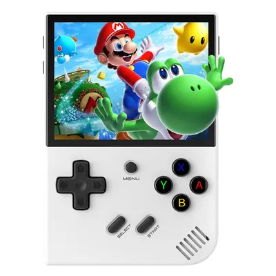 ANBERNIC RG35XX Plus Console de jeu 64 Go - Blanc