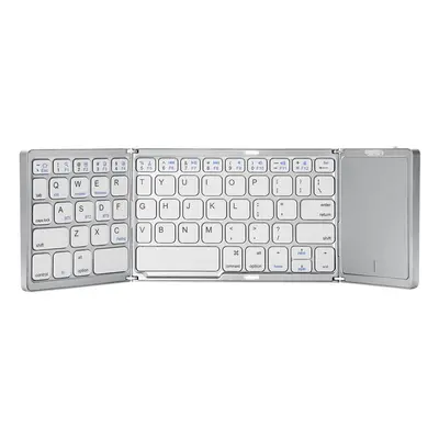 Clavier sans fil Bluetooth pliable rechargeable avec pavé tactile pour Windows, iOS, tablette An