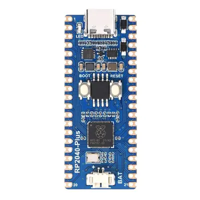 Waveshare RP2040-Plus16MB, une carte MCU de type Pico basée sur Raspberry Pi MCU RP2040, Plus ve