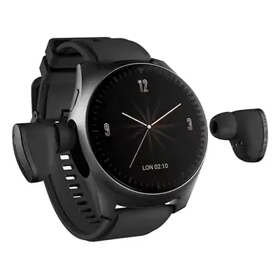 Montre intelligente 3-en-1 Aipower W28 avec écouteurs sans fil et lecteur MP3 - Noir