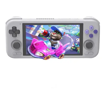 Console de jeu Retroid Pocket 4 Pro - Gris (touches ABXY violettes)