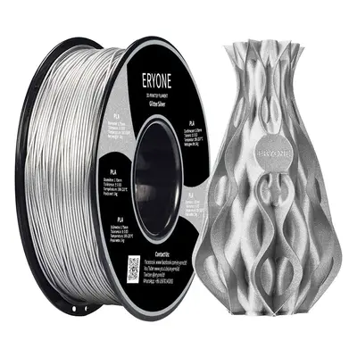 Filament PLA ERYONE Galaxy Sparkly Glitter pour imprimante 3D, tolérance 1,75 mm, 0,03 mm, 1 kg 