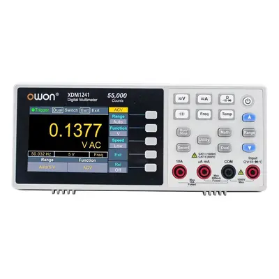 Multimètre numérique de banc portable OWON XDM1241