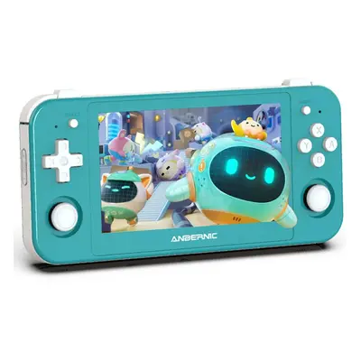 ANBERNIC RG505 Console de jeu portable 4 128 Go 256 Go Turquoise