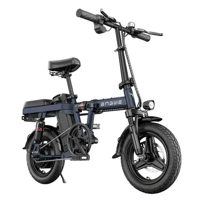 ENGWE T14 Vélo électrique pliant Pneu 14 pouces Moteur sans balais 250W Batterie 48V 10Ah Vitess