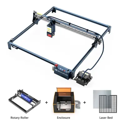 Enceinte à rouleaux rotatifs pour découpeuse laser SCULPFUN S30 Ultra 33 W