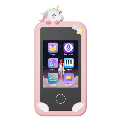 Téléphone portable jouet pour enfants WOWKIDS P1 - Rose