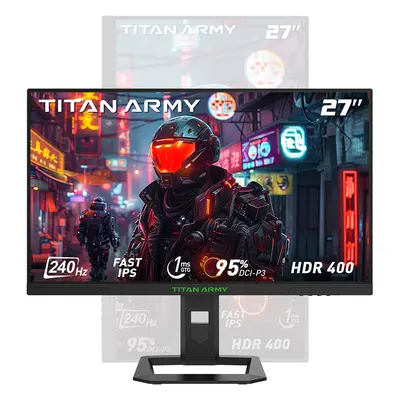 Moniteur de jeu TITAN ARMY P2710S 16:9 IPS rapide QHD 240 Hz