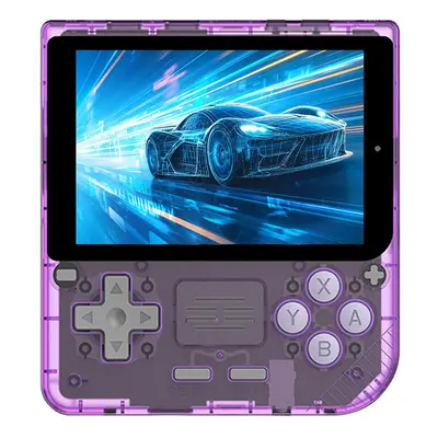 Console de jeu portable Powkiddy V10 Transparent Violet