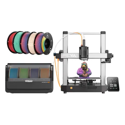 Imprimante 3D Anycubic Kobra 3 avec combo ACE Pro 5 kg de filament Creality Ender-PLA - 2 kg Rai