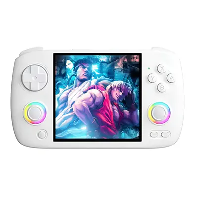 Console de jeu ANBERNIC RG CubeXX Blanc Carte TF 32 Go 256 Go