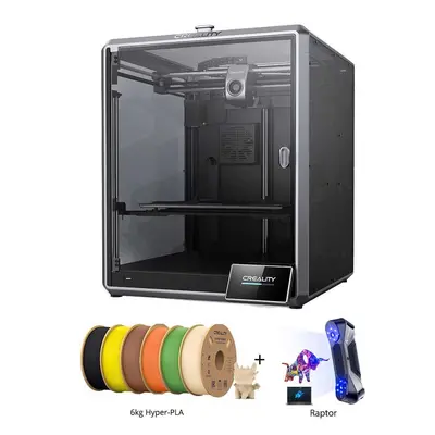 Imprimante 3D Creality K1 Max Raptor Scanner 6 kg Combo Hyper-PLA 4