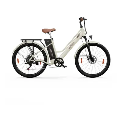 Vélo électrique de ville ONESPORT OT18-3 blanc