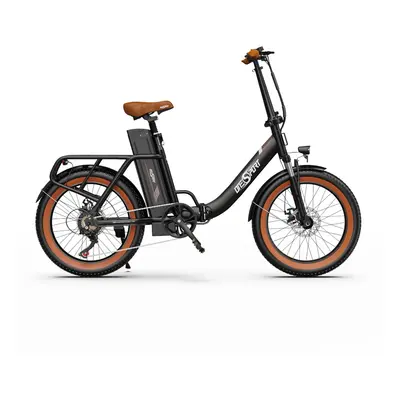 Vélo électrique ONESPORT OT16-2 pneus 20*3.0 pouces, moteur 350W batterie 48V 15Ah 25 km/h frein