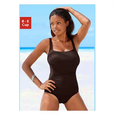 Maillot de bain idéal pour les grandes tailles, jusqu'au bon. e - LASCANA - marron