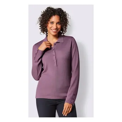 Pull en viscose et laine vierge - CREATION L PREMIUM - violet