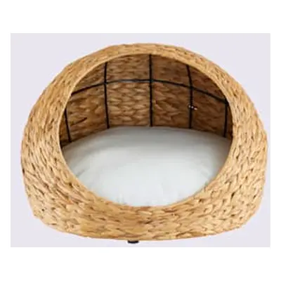 Panier pour chat logement confortable pour votre chat - helline home - couleur ivoire