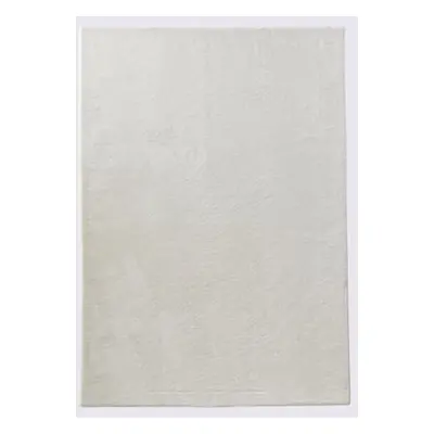 Tapis en polyester recyclé - helline home - blanc