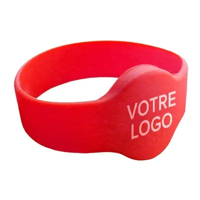 Bracelet RFID en Silicone : l'objet idéal pour vos événements ! test