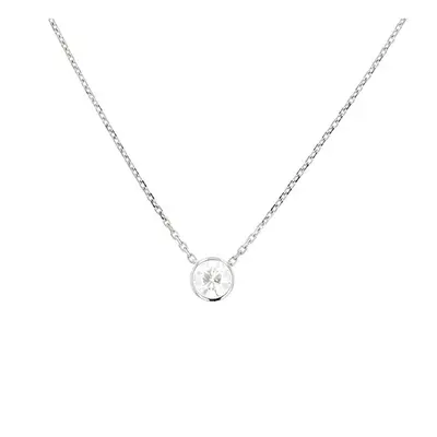 Collier diamant 1.42 carat en or blanc 5.03g