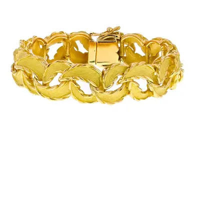 Bracelet vintage or jaune 62.07g