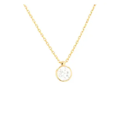 Collier diamant 1.38 carat or jaune 4.60g