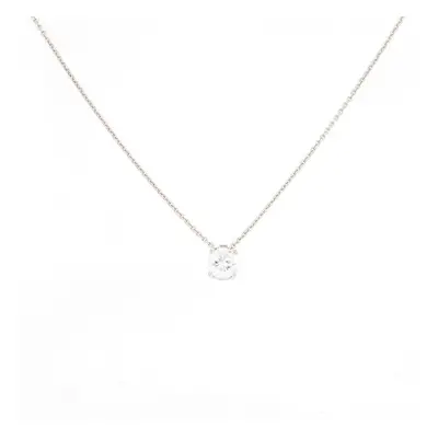 Collier diamant 1.11 carat or blanc 3.43g