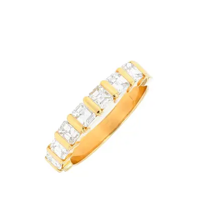 Alliance diamants 1.33 carat or jaune 4.63g