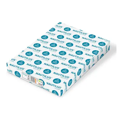 Papier 100% recyclé Nautilus SuperWhite Blanc 135 g/m² 640 mm x 900 mm enramé