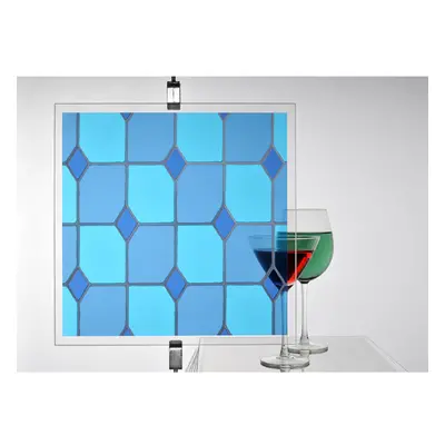 Film vitrail Bleu REFLECTIV VTB420 Rouleau de 0.60 x 10m