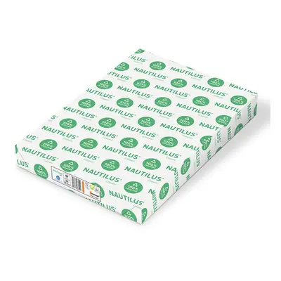 Papier 100% recyclé Nautilus Classic Blanc 160 g/m² 720 mm x 1020 mm Enramé