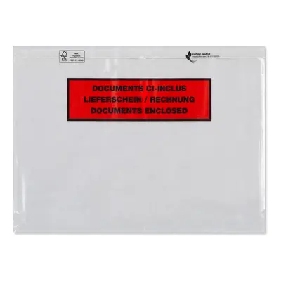 Pochette porte-document Master'in Access Transparent 245 mm x 330 mm - A4