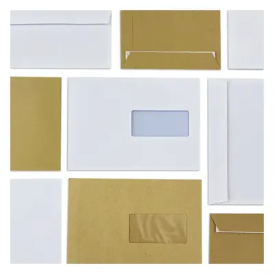 Pochette C4 blanche 90g avec fenêtre 50x100 - Antalis Premium