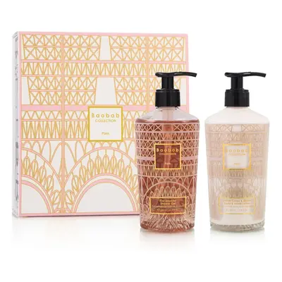 Coffret Cadeau Paris Lotion Corps & Mains Et Gel Douche 2 X 350ml - Baobab Collection