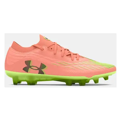 Chaussure de foot Under Armour Magnetico Elite 4 FG pour homme Flare Orange / Flare Orange / Noi