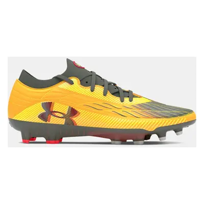 Chaussure de foot Under Armour Magnetico Elite 4 FG pour homme Taxi / Taxi / Noir 44