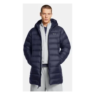 Parka en duvet Under Armour Legend pour homme Midnight Bleu Marine / Blanc XL