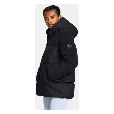 Veste en duvet oversize en velours côtelé Under Armour Limitless pour femme Noir / Noir L