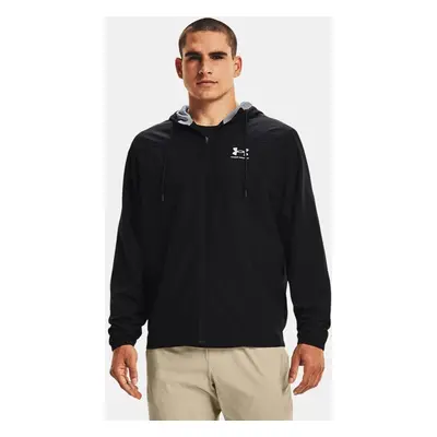 Veste coupe-vent Under Armour Sportstyle pour homme Noir / Mod Gris L