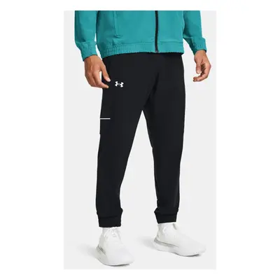 Pantalon Under Armour Zone Woven pour homme Noir / Noir / Blanc L